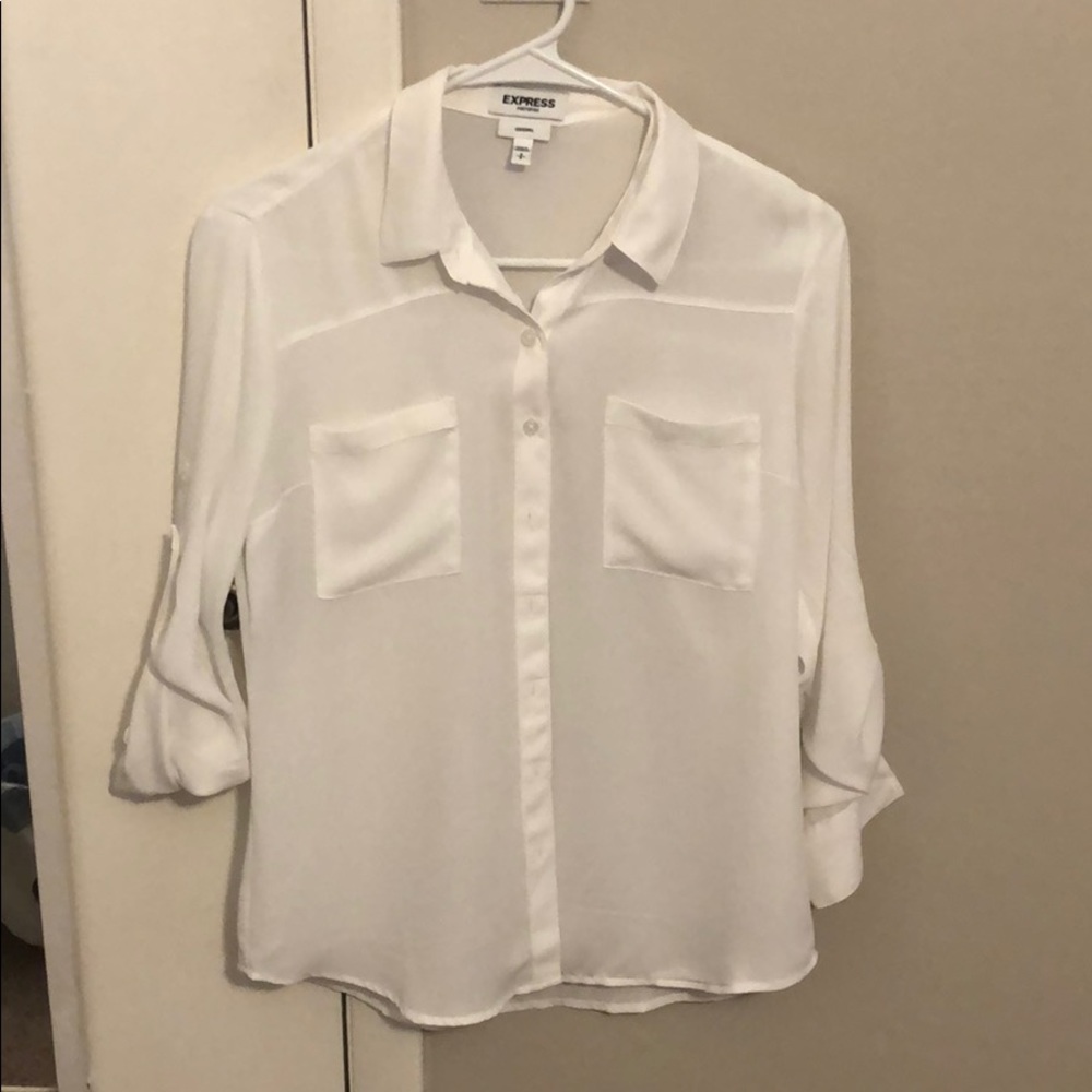 White Express Dress Shirt